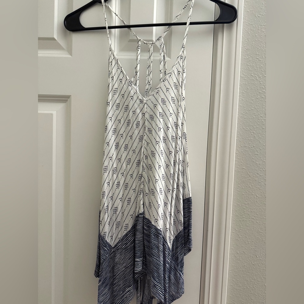 Mahina Patterned Loose-Fitted Top